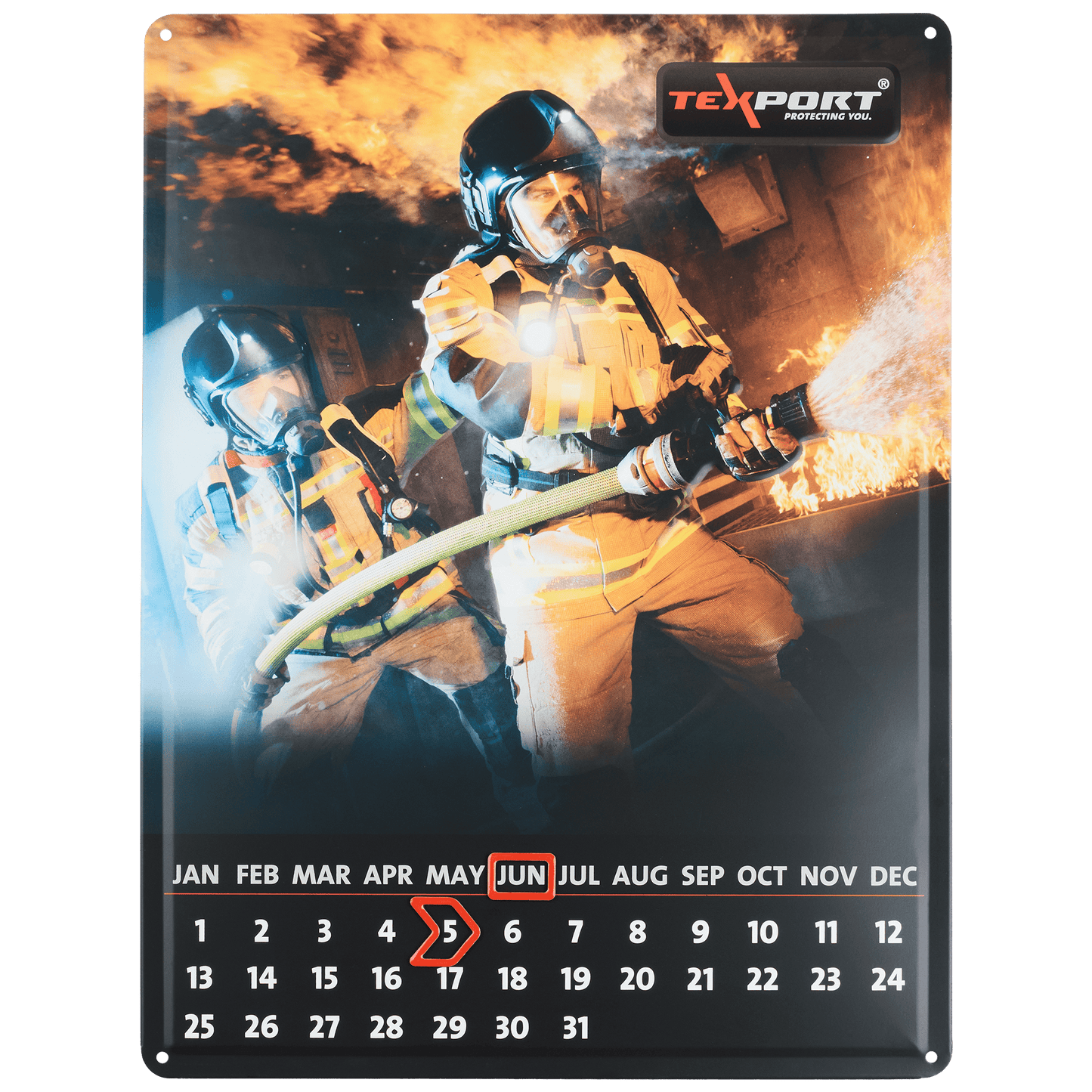 Calendar Metal TEPXORT