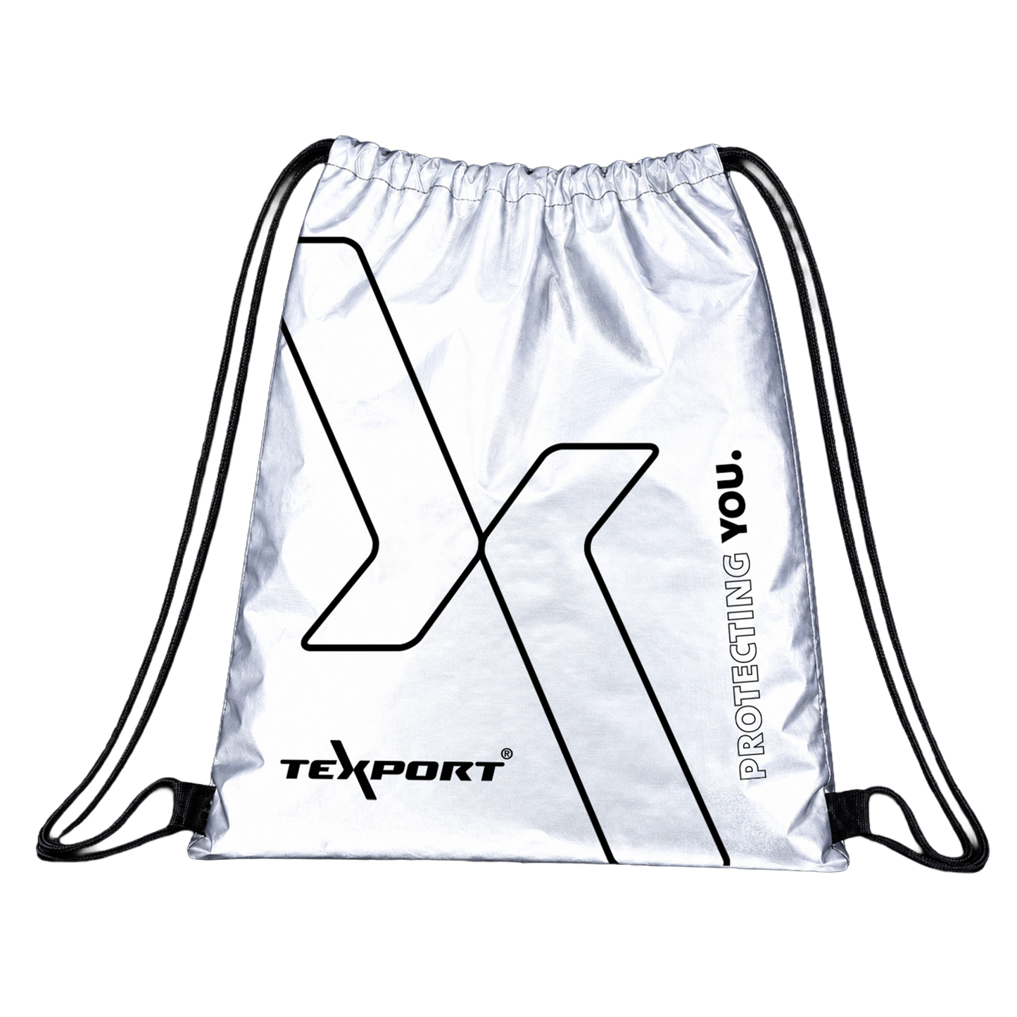 Gym Bag silver TEXPORT